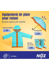 Prospectus Noz Landerneau : Parapluie 2.50€, Bottes 7.99€