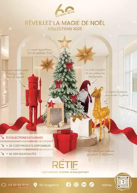 Prospectus Retif Nanterre : Réveillez la magie de Noël