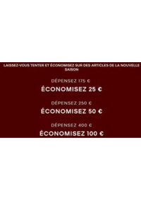 Prospectus Michael Kors Marseille : Dépensez au minimum 175 € et obtenez 25 € de réduction