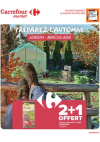 Prospectus Carrefour Drive FEURS : PREPAREZ L'AUTOMNE - JARDIN ET BRICOLAGE