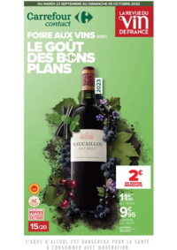 Prospectus Carrefour Drive REMOULINS : FOIRE AUX VINS AUTOMNE