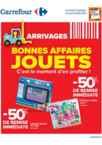 Prospectus Carrefour Contact : BONNES AFFAIRES JOUETS