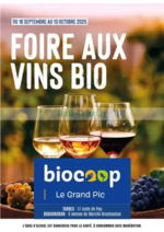 Promos et remises  : Foire aux vins bio