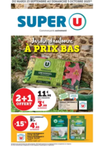 Prospectus Super U : Spécial Jardin