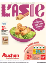 Prospectus Auchan : L'Asie, on peut aller très loin avec des prix bas