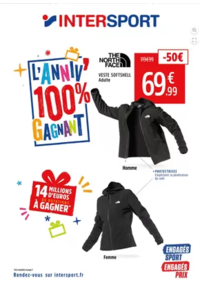 Prospectus Intersport BARENTIN : L'annuv' 100% gagnant