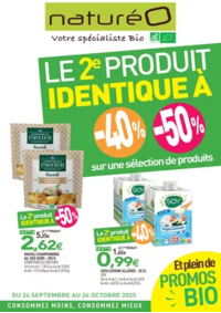 Prospectus NaturéO RAMBOUILLET  : LE 2º PRODUIT IDENTIQUE A -40% -50% sur une sélection de produits