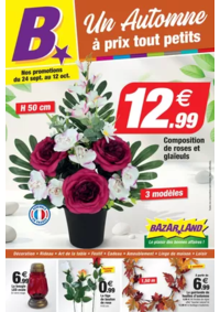 Prospectus Bazarland BAGNOLS SUR CEZE : Un automne à prix tout petits