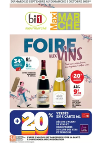 Prospectus Maximarché Sancey le long : FOIRE AUX VINS