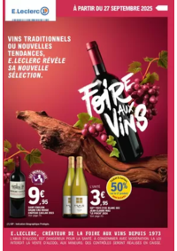 Prospectus E.Leclerc LAVAL : FOIRE AUX VINS - MIXTE