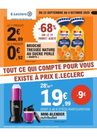 Prospectus E.Leclerc LA CHAPELLE EN SERVAL : DEPENSER MOINS 19