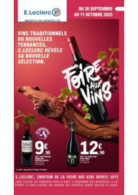 Prospectus E.Leclerc AIRE SUR L'ADOUR : FOIRE AUX VINS - MIXTE