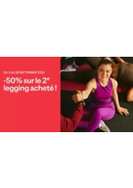 Prospectus DECATHLON : 1 legging acheté le 2ème à -50%