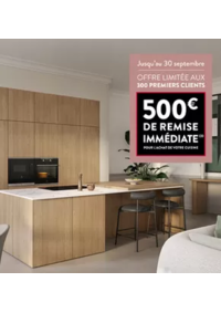 Prospectus Cuisine plus Chambery - Voglans : 500€ DE REMISE IMMÉDIATE SUR VOTRE FUTURE CUISINE !