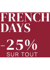 Prospectus Carré blanc Paris AGEN : French days