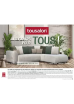 Prospectus Tousalon : Opération Reprise Tousalon Jusqu’à 1 500€ de reprise sur votre ancien canapé