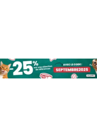 Prospectus Animalis Sorgues : -25 % sur une sélection de références