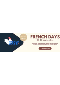 Prospectus Pierimport Paris 15ème : French Days : démarques jusqu'à -60% - du 24 au 30 septembre 2025