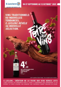 Prospectus E.Leclerc OSNY : FOIRE AUX VINS - MIXTE