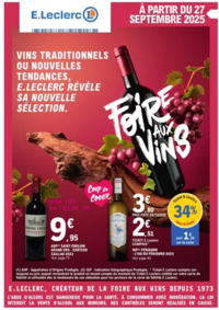 Prospectus E.Leclerc AJACCIO Bvd Abbe Recco : FOIRE AUX VINS - MIXTE