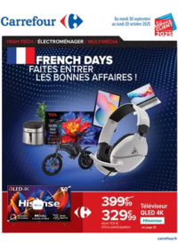 Prospectus Carrefour city La Ciotat : FRENCH DAYS FAITES ENTRER LES BONNES AFFAIRES !