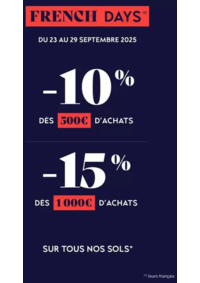 Prospectus Saint Maclou Bordeaux Mérignac : French days