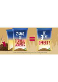 Prospectus Delbard : Du 26 au 28 septembre 2025, profitez de notre offre spéciale sur les terreaux pour préparer vos plantations d'automne.