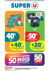 Prospectus Super U BRUAY SUR L'ESCAUT : Quinzaine Commerçante