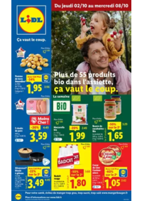 Prospectus Lidl BONDY : Plongez dans l'univers gourmand de Lidl avec la gamme bio