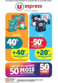 Prospectus U Express BAYEUX : Quinzaine Commerçante