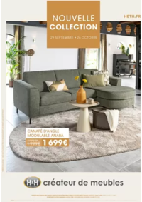 Prospectus H&H : Nouvelle collection