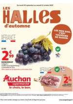 Prospectus Auchan Supermarché : Les Halles d'automne dans votre super
