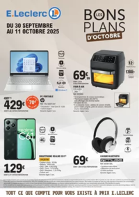 Prospectus E.Leclerc VITRY SUR SEINE : BONS PLANS OCTOBRE