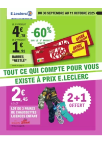 Prospectus E.Leclerc VITRY SUR SEINE : DEPENSER MOINS 20