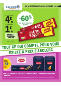 Prospectus E.Leclerc AULNOYE AYMERIES : DEPENSER MOINS 20 - EXPRESS