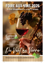 Prospectus E.Leclerc : FOIRE AUX VINS INTERNE 2025