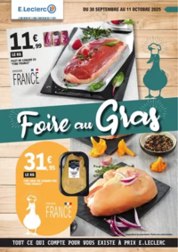 Prospectus E.Leclerc ARCONNAY : FOIRE AU GRAS