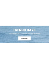 Prospectus Roxy Grenoble : French days 20€ offerts par tranche de 100€ d'achat