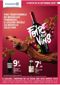 Prospectus E.Leclerc LUX : FOIRE AUX VINS - MIXTE
