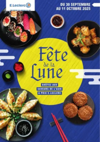 Prospectus E.Leclerc SAINT MAGNE DE CASTILLON : FETE ASIATIQUE DE LA LUNE - DIGITALE - MIXTE