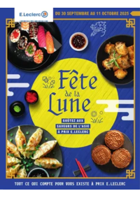 Prospectus E.Leclerc LE LUC : FETE ASIATIQUE DE LA LUNE - DIGITALE - MIXTE