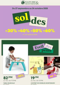 Prospectus Nature & Découvertes MONTPELLIER : Soldes