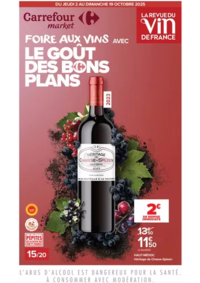 Prospectus Carrefour CHARENTON LE PONT : LA FOIRE AUX VINS, LE GOÛT DES BONS PLANS