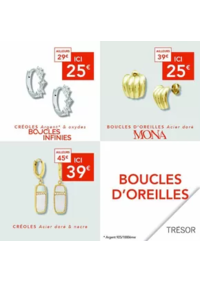 Prospectus Trésor Bijoux BAGNOLET : Catalogue Trésor Bijoux