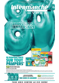 Prospectus Intermarché Hyper SAINT-MARCEL : TF ANNIVERSAIRE 4 + CAHIER REGION