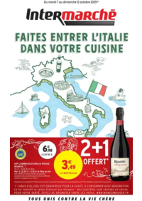 Prospectus Intermarché Super Ludres : S41 - R2 - SEMAINE ITALIENNE
