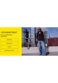 Prospectus Marks & Spencer Quartz : –15 % SUR TOUT Pour une durée limitée uniquement