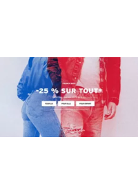 Prospectus Levi's Store Bordeaux : French days -25% sur tout