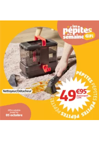 Prospectus Gifi BELLEGARDE - CHATILLON EN MICHAILLE : Et profitez également d'une sélection de produits à PRIX FOUS, du 1er au 5 octobre uniquement !