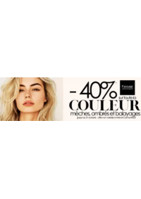Prospectus Passage Bleu Paris  : -40% sur toute la COULEUR mèches, ombrés et balayages